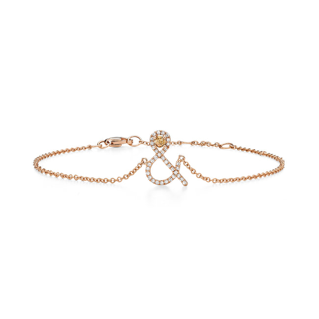 Crown & Symbol Bracelet