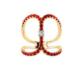 Crown Butterfly Ring