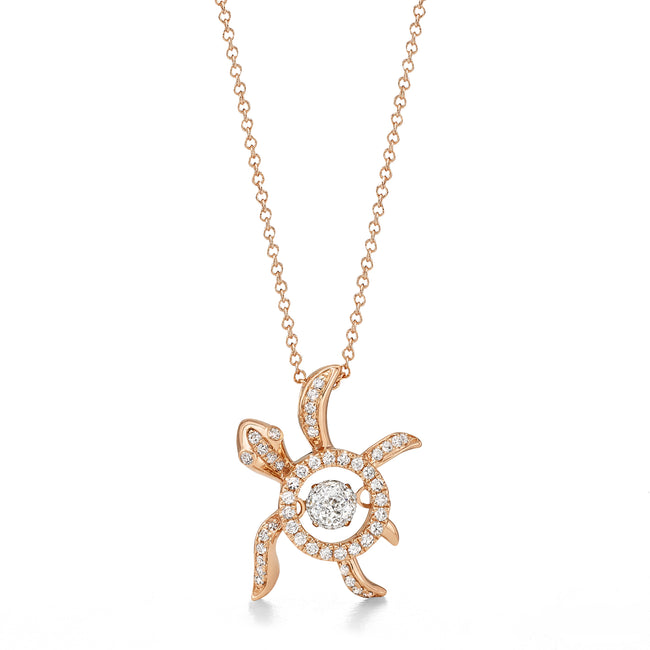 Crown Turtle Pendant