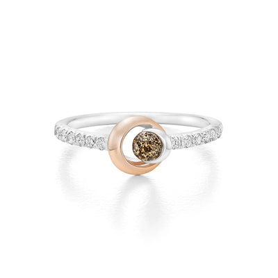 Crown Moon Ring