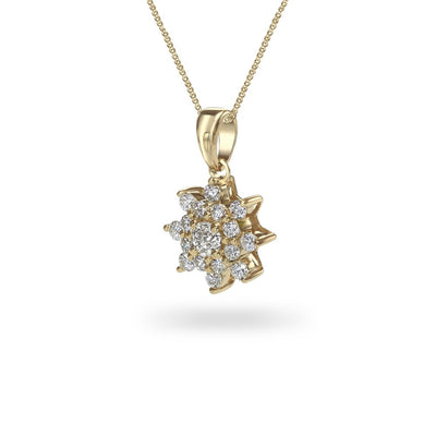 Crown Sun Pendant