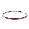 Small Crown Berry Bangle - Red