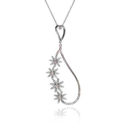 Crown Bouquet Pendant